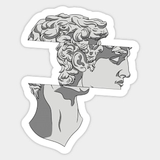 Copy of Marble David Pop Art Sticker